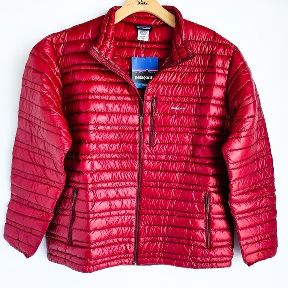 Patagonia Ultralight Goose Down Jacket Mens XXL Wax Red 84756 New w/ Tag NWT - Picture 1 of 7